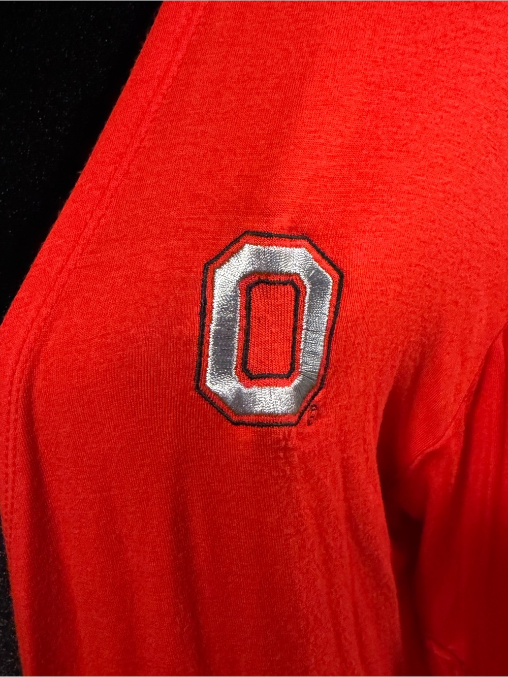 Gameday Couture Ohio State Buckeyes Open Cardigan XL Red Lightweight Duster - Picture 2 of 5